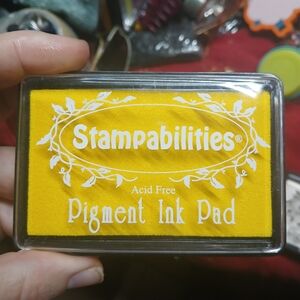 Yellow Pigment Ink Pad - Acid Free